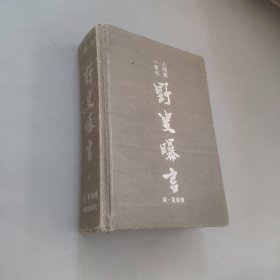 人间第一奇书 野叟曝言上