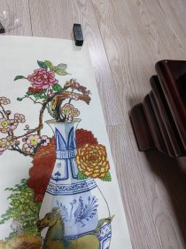 杨柳青年画，包老。争奇斗艳，【名家作品】稀少，喜欢的朋友不要错过