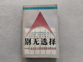 别无选择——社会主义的经验教训和未来