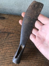 老铁匠手工锻打铁器 篾匠工具 带少见的戳记，民俗老物件 老铁器 老工具
