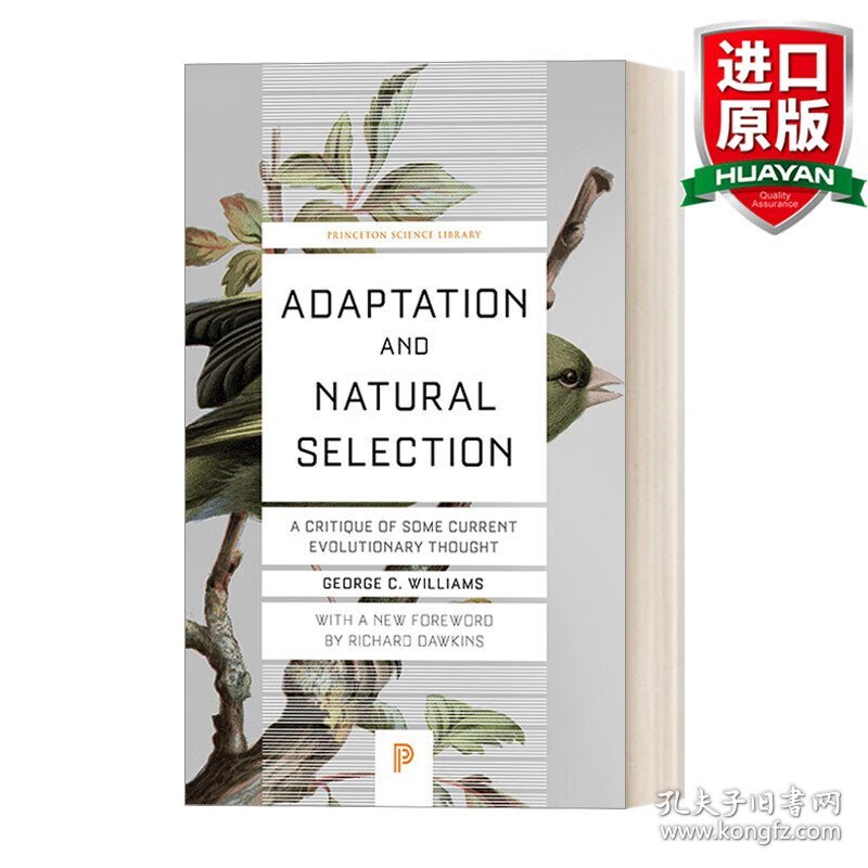 英文原版 Adaptation and Natural Selection 适应与自然选择 生物进化 George C. Williams 英文版 进口英语原版书籍