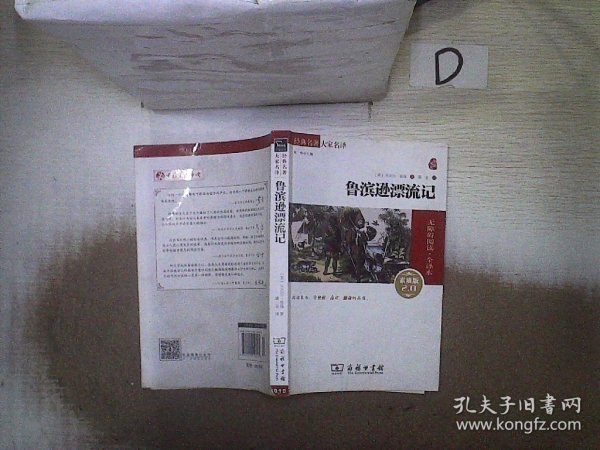 经典名著 大家名译：鲁滨逊漂流记（无障碍阅读 全译本 素质版）