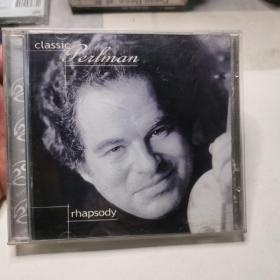 碟片光盘：classic perlman rhapsody