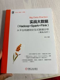 实战大数据（Hadoop+Spark+Flink）——从平台构建到交互式数据分析（离线/实时）