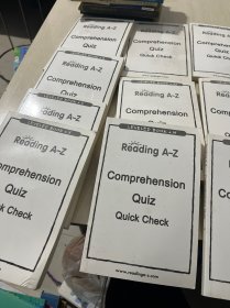 Reading A-Z Comprehension Quiz quick check （16本合售）