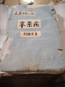 长篇历史小说~《辛弃疾》书稿一套