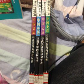中国史话 四册合售 中央电视台《中国史话》栏目组