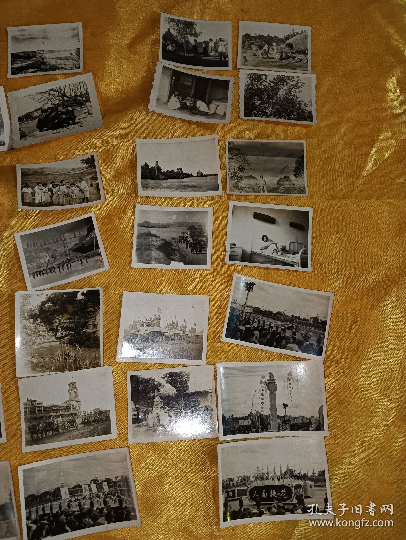 原20集团军江苏松江女子中学张景玉抗美援朝系列照片52张合出。