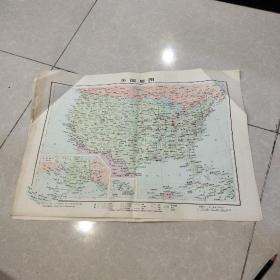 美国地图1978年