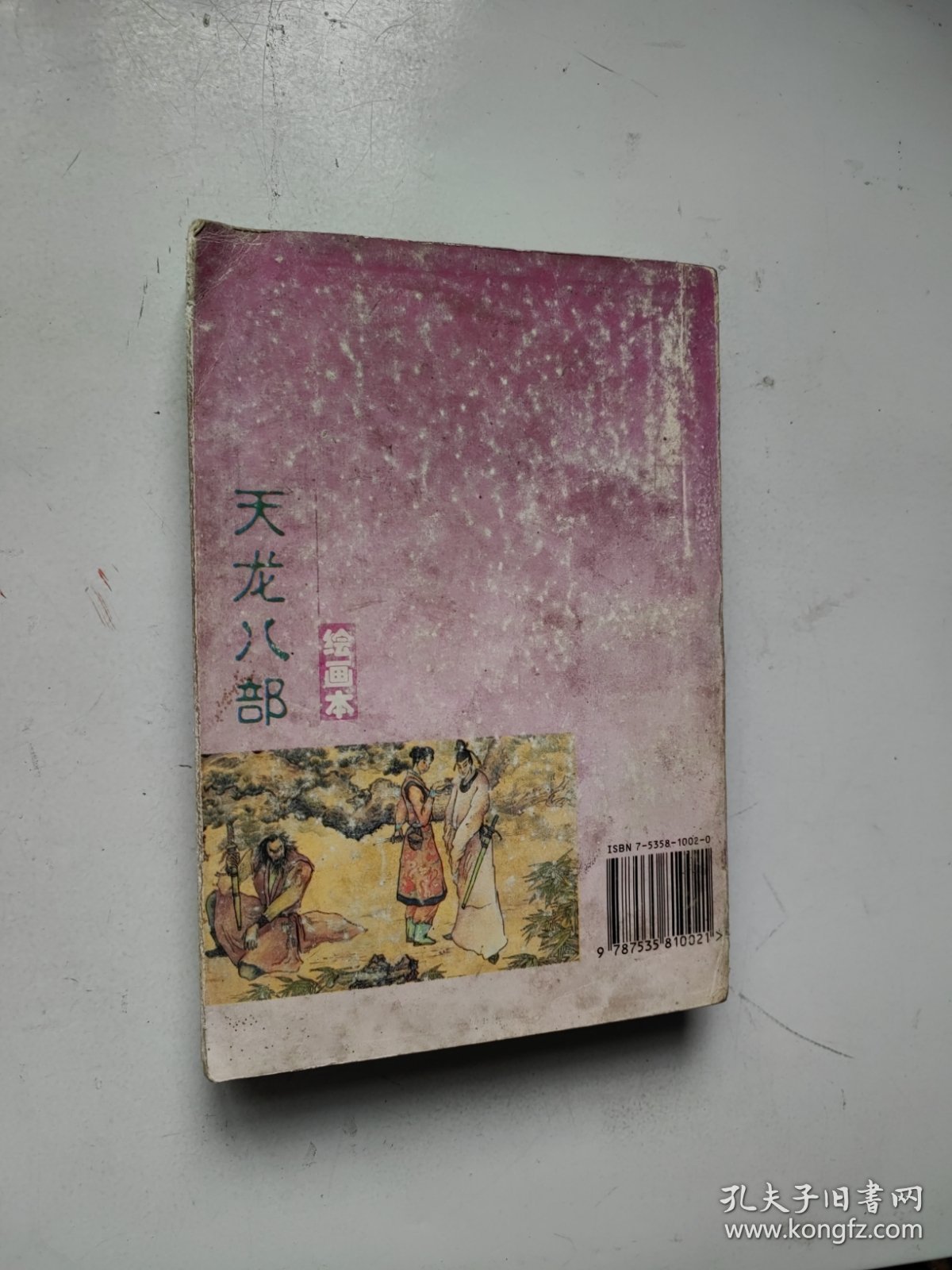 金庸著名武侠小说绘画本第一辑：天龙八部 湖南版1995年8月一版一印 第1辑