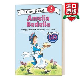 英文原版 Amelia Bedelia 阿米莉亚 糊涂女佣分级阅读 I Can Read Level 2 英文版 进口英语原版书籍