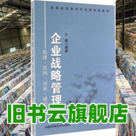 企業(yè)戰(zhàn)略管理 原理 實(shí)例 分析 模擬 第三版第3版 文理 中國(guó)科學(xué)技術(shù)大學(xué)出版社 9787312035999