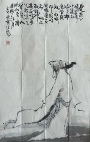 雷春人物画精品