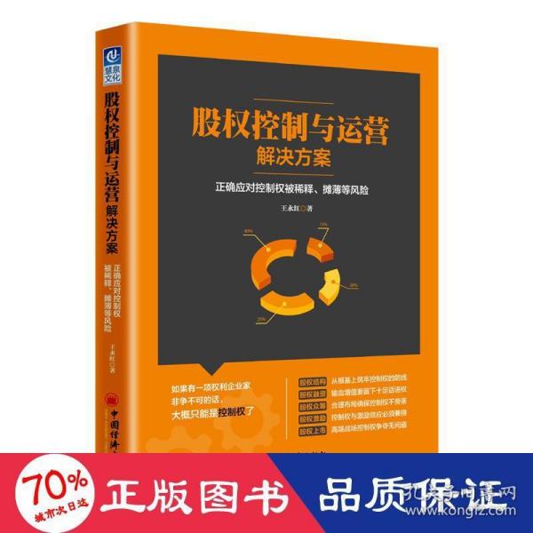 股权控制与运营解决方案：正确应对控制权被稀释、摊薄等风险