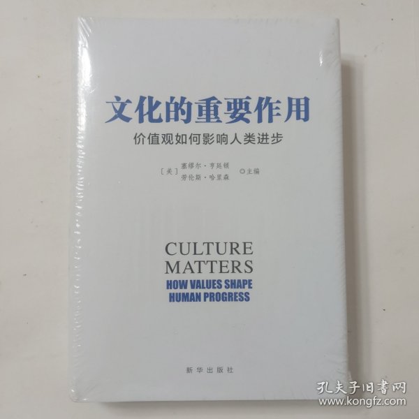 文化的重要作用：价值观如何影响人类进步