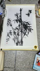 《原作画》（竹）作者王朝兴，男，1945年出生，四川达州人。1979年毕业于四川美术学院染织专业，1989年于中央美术学院一年制中国画进修班进修毕业。系中国工艺美术家协会会员、达州市美术家协会顾问、四川职业技术学院客座教授、四川文理学院特聘专业美术教师、北京聚全才画院和北京红太阳国际拍卖有限公司签约画家