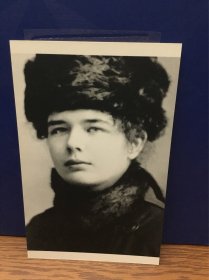 Marguerite Yourcenar 作家 玛格丽特 尤瑟纳尔 明信片