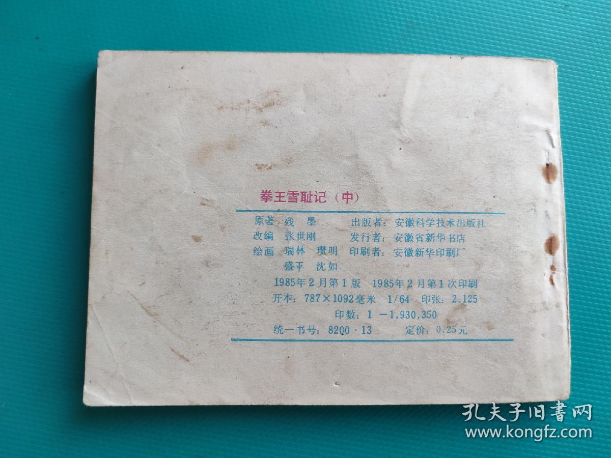 拳王雪耻记（中集）