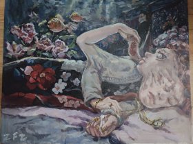 曾梵志油画作品