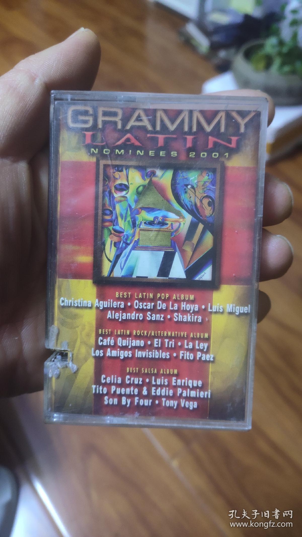 GRAMMY LATIN OMINFRS 2001磁带