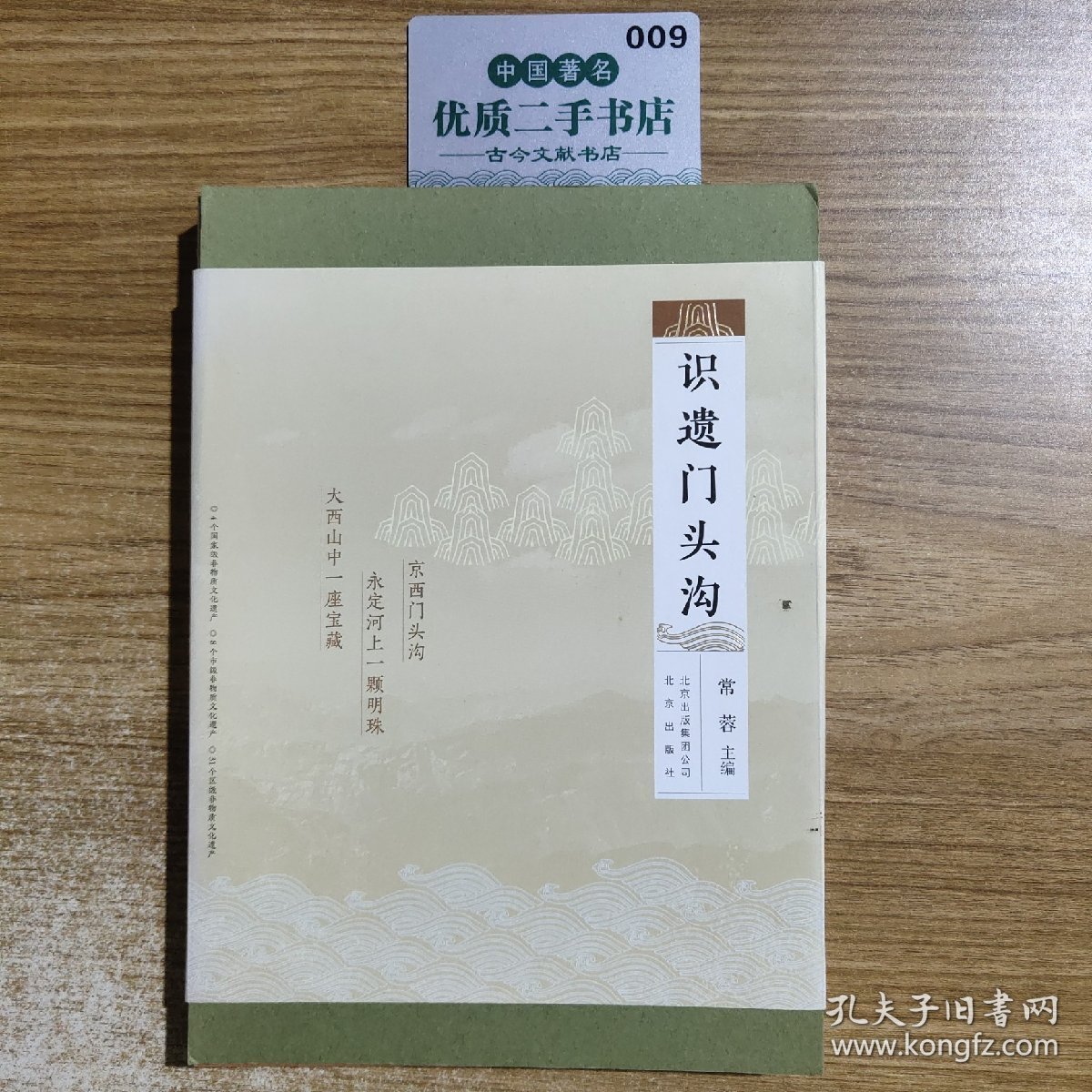 正版图书 识遗门头沟 专著 常蓉主编 shi yi men tou gou