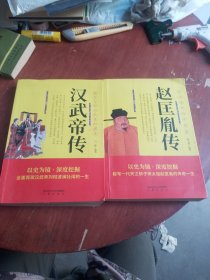 汉武帝传/赵匡胤传（2本合售）。品相如图