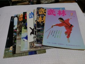杂志 武林 1991.1 、6 - 12 8本合售.