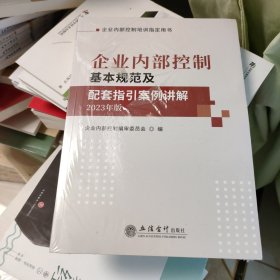 企业内部控制基本规范及配套指引案例讲解（2023年版）（原7046）