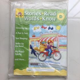 Stories to Read Words to Know: Level D, Student Book 阅读单词要知道的故事：D 级，学生用书 带CD光盘