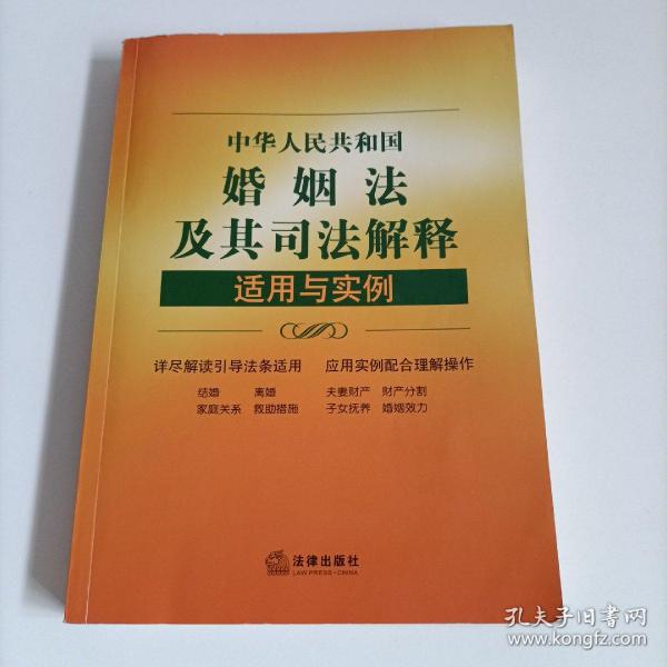 中华人民共和国婚姻法及其司法解释适用与实例（第五版）