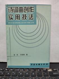 诗词曲创作实用技法（内页干净无笔记）5-4