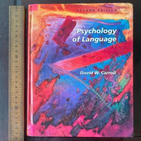 Psychology of language英文原版精装