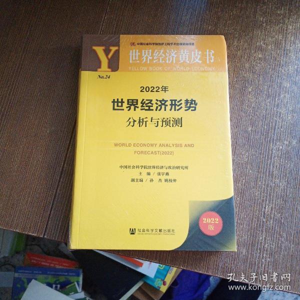 世界经济黄皮书：2022年世界经济形势分析与预测   未开封