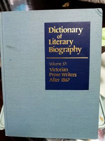 Dictionary of Literary Biography: Victorian Prose Writers