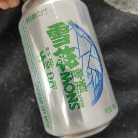 雪花啤酒空罐2021年