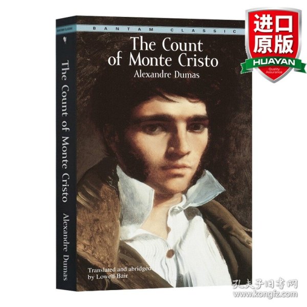 英文原版 The Count of Monte Cristo基督山伯爵Bantam Classics 英文版 进口英语原版书籍