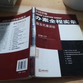 中国律师办案全程实录：股东代表诉讼