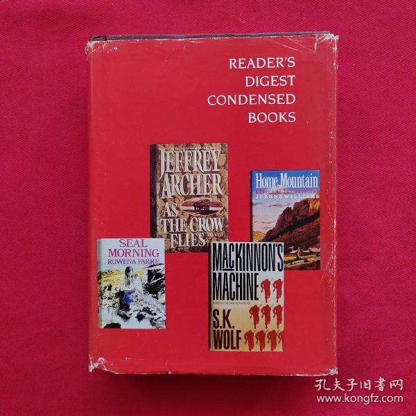 READER'S DIGEST  CONDENSED BOOKS