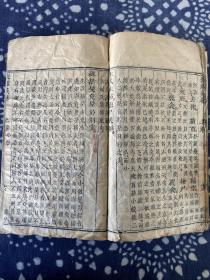木刻古籍 《丧礼彙篡》存序言 目录 上卷