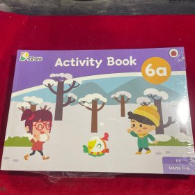 叽里呱啦activity book 6a、6b 2册合售【全新未拆封】