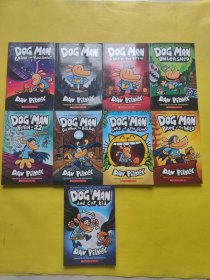 Dog Man 精装 Dav Pilkey 神探狗狗 9册合售