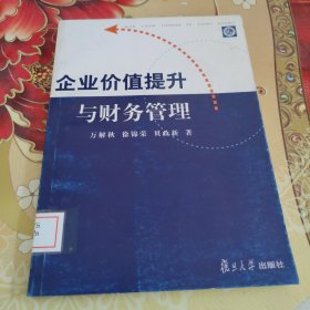 企业价值提升与财务管理 馆藏正版无笔迹