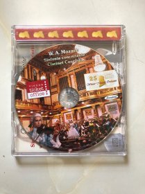 W.A Mozart：Sinfonia concertante Clarinet Concerto CD光盘1张