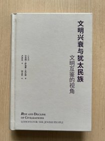 犹太文丛·文明兴衰与犹太民族： 文明互鉴的视角（无书衣，内页干净整洁，无勾画）