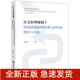 社会治理视域下消协组织提起消费民事公益诉讼的理论与实践