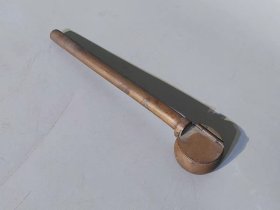 古玩旧藏铜墨斗