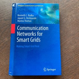 Communication NetworKs For Smart Grids （智能电网通信网,16开英文原版精装）