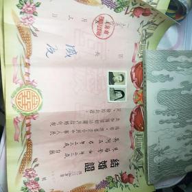 美品 1956年 上海邑庙区 结婚证 一式2张