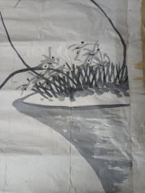 蒋予检兰蕙图。镜心。保真。字矩亭，河南睢县人。道光二年(1822)举人。官江西景德同知。与何绍基友善。工书学颜柳。善写兰，纵横偃仰，别有姿态，被誉为“画兰圣手”。