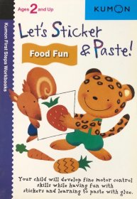 【英文原版】Let's Sticker & Paste! Food Fun